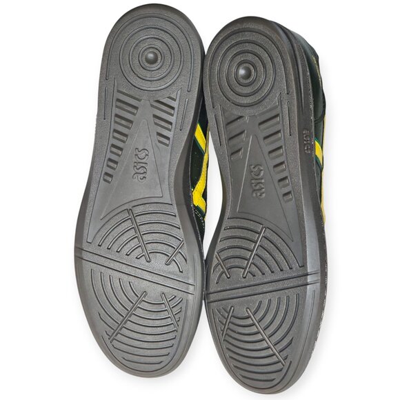 ASICS Skyhand OG Forest Green Vibrant Yellow Sneakers 8.5 - Picture 5 of 7